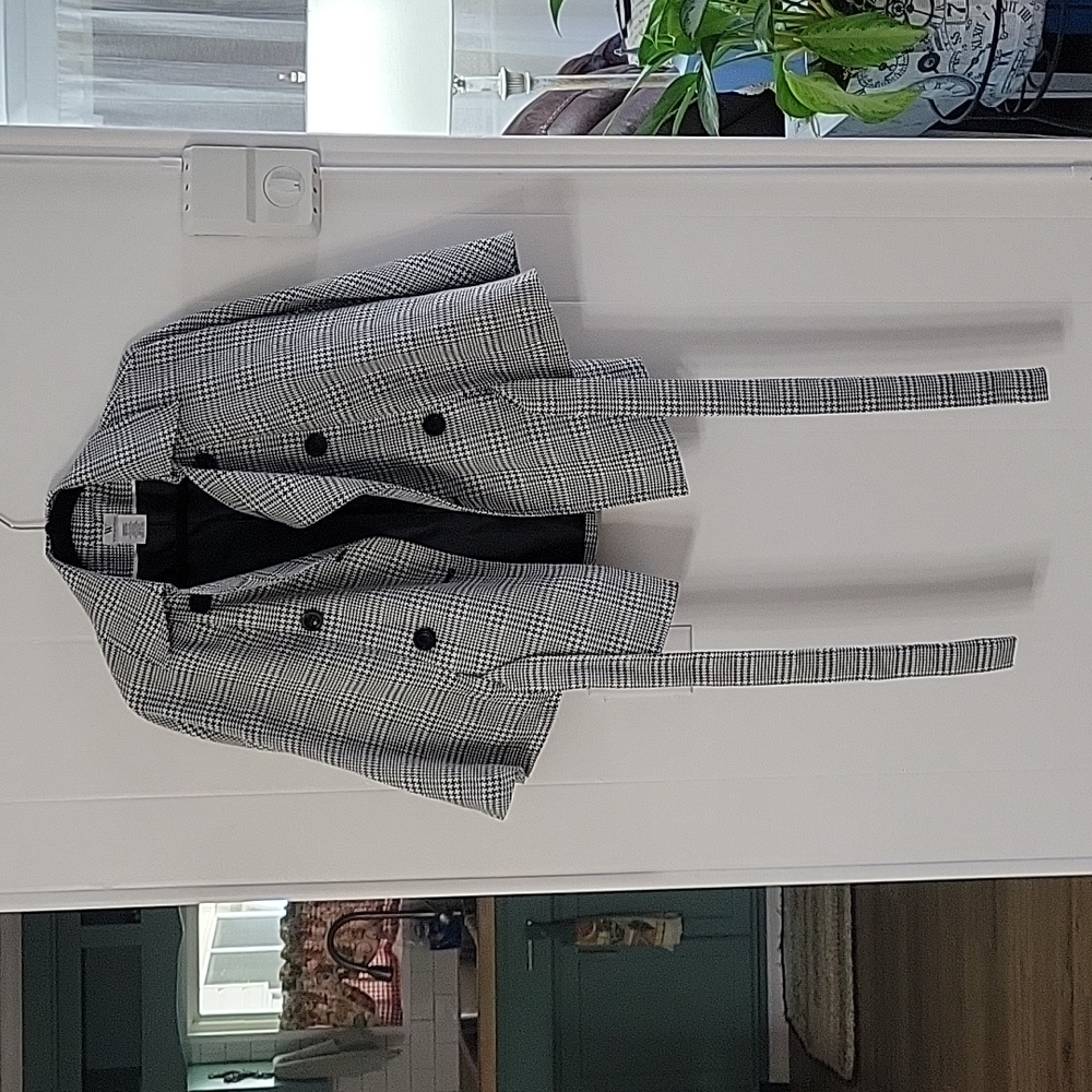 Swing jacket Worthington medium black and gray.